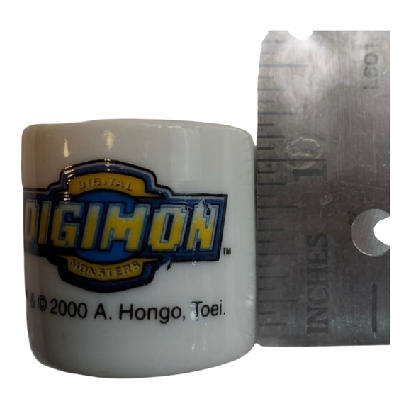 Vintage 2000 Digimon Rare Mini Miniature Mug - Picture 6 of 7